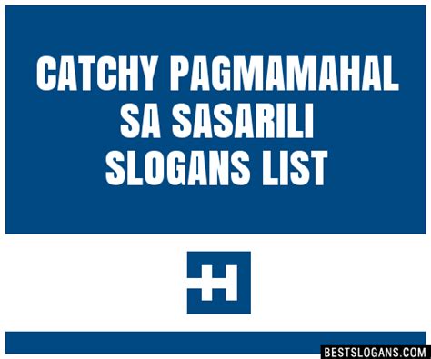100+ Catchy Pagmamahal Sa Bansa Slogans 2024 + Generator.